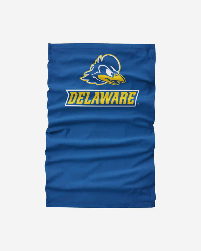 Delaware Fightin Blue Hens Team Logo Stitched Gaiter Scarf FOCO - FOCO.com