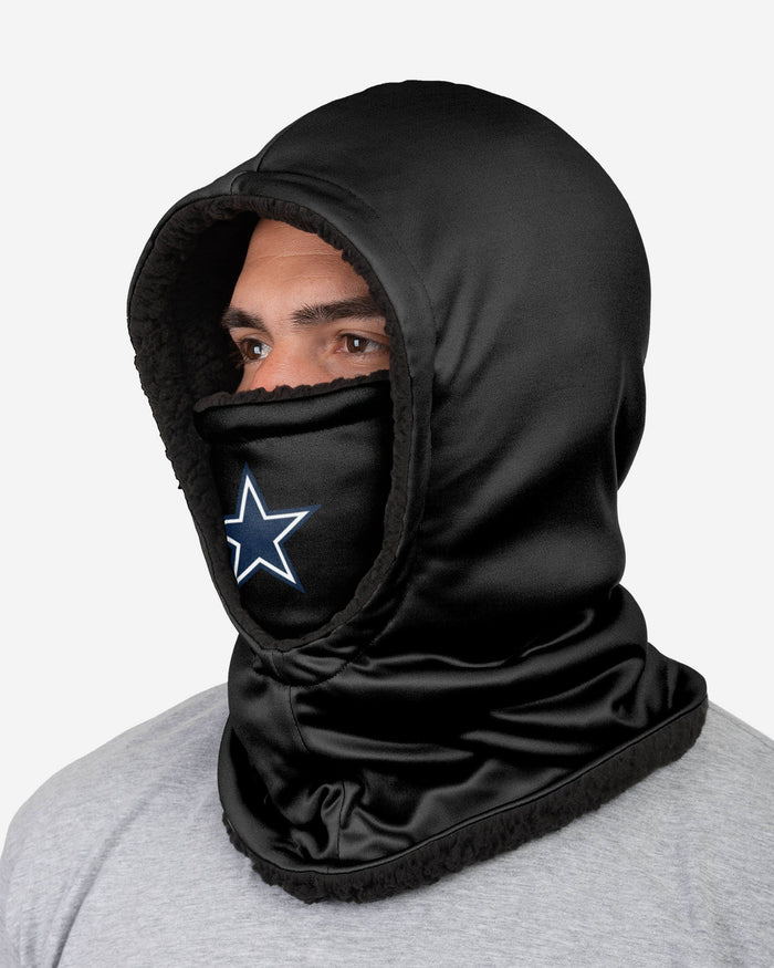 Dallas Cowboys Black Hooded Gaiter FOCO - FOCO.com