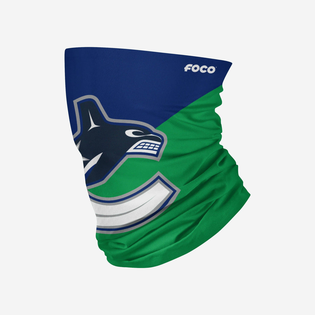 Vancouver Canucks Big Logo Gaiter Scarf FOCO Adult - FOCO.com