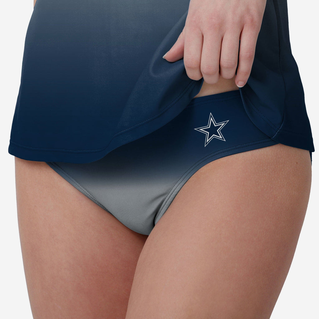 Dallas Cowboys Womens Gametime Gradient Bikini Bottom FOCO