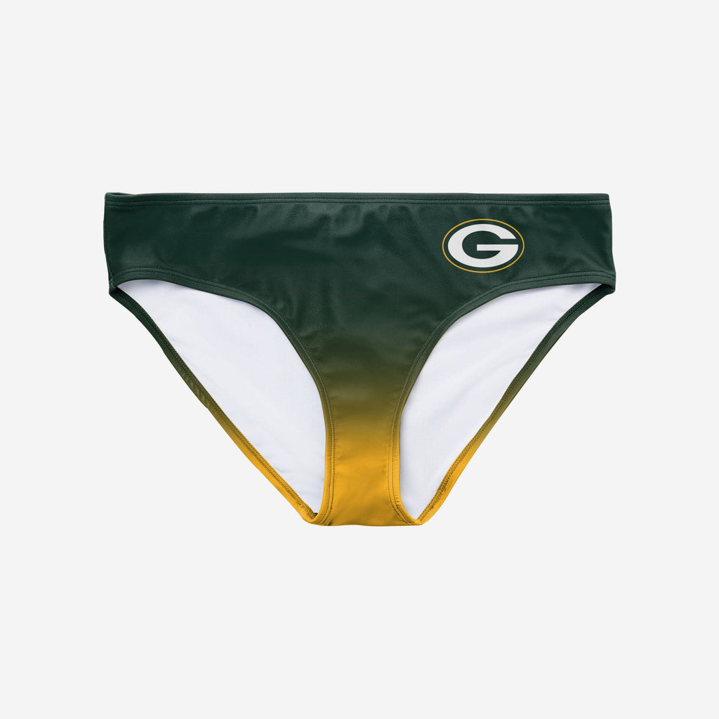 FOCO Green Bay Packers Bas de Bikini Gametime Gradient - 2XL 3