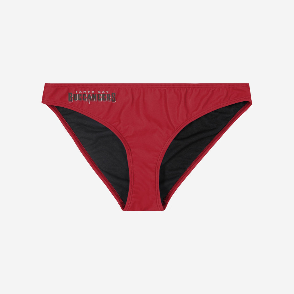 FOCO Solid Wordmark Bikini Bottom Green L 3