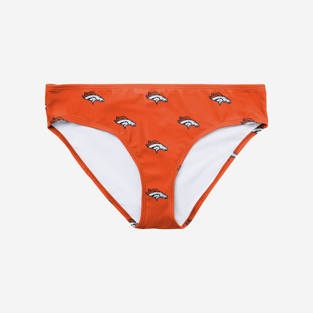 FOCO Summertime Mini Print Bikini Bottom Blue M 3