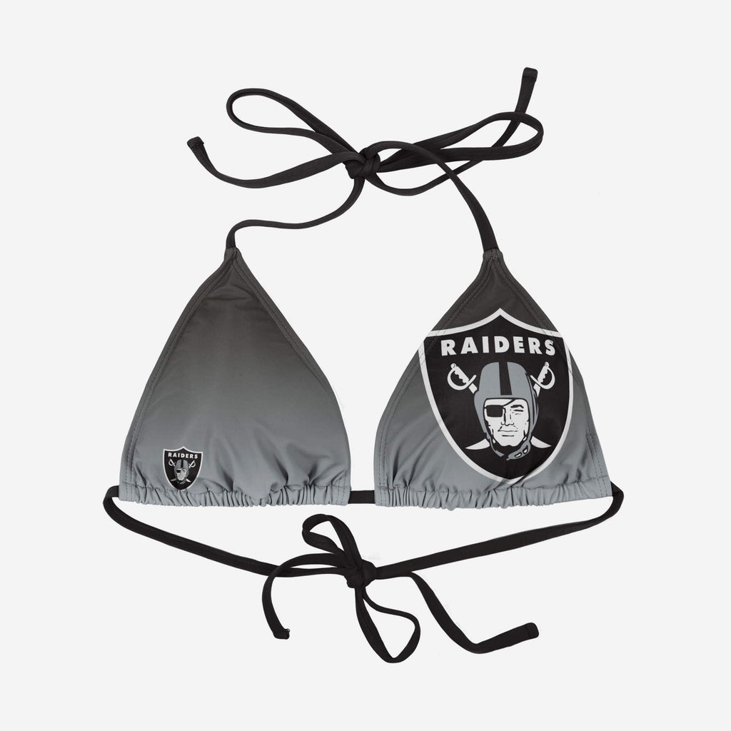 FOCO Las Vegas Raiders Bikini Top XL 3