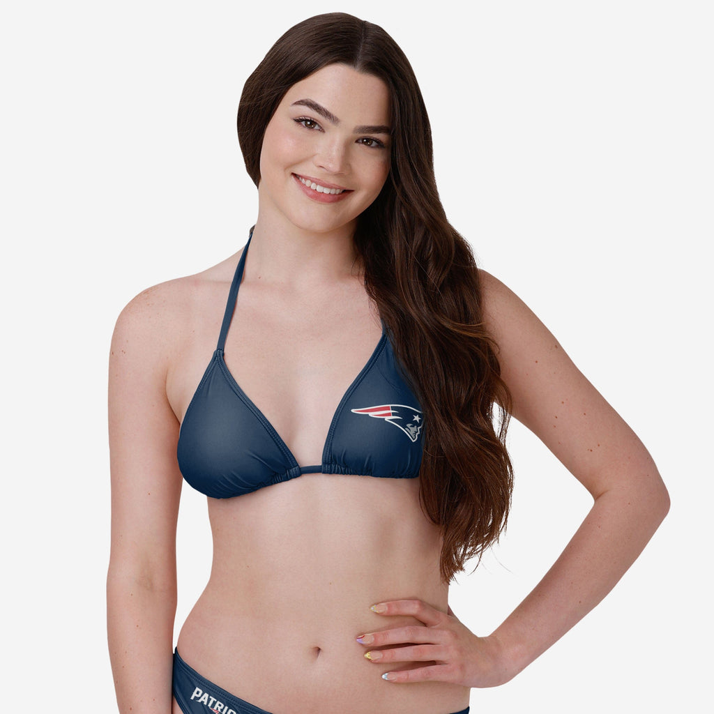 FOCO New England Patriots Bikinioberteil mit Logo - L 2