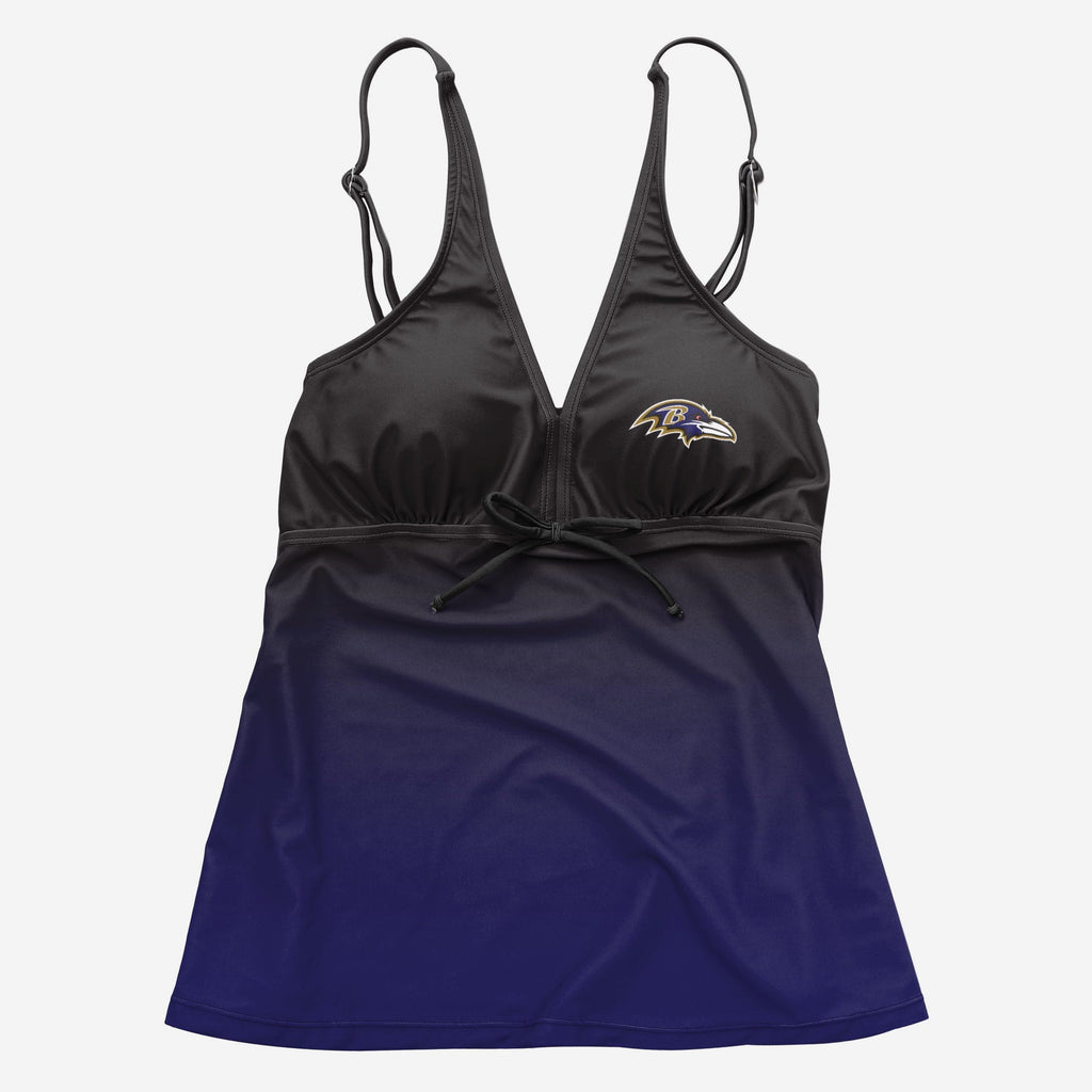 FOCO Baltimore Ravens Gametime Gradient Tankini Purple Size L 3