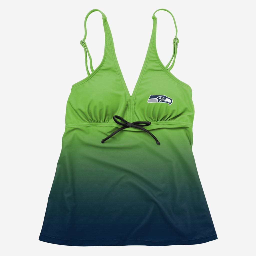 FOCO Seattle Seahawks Damen Gametime Gradient Tankini - S 3