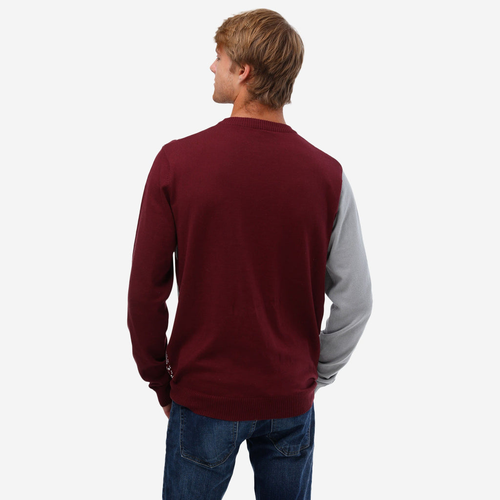 FOCO Texas A&M Aggies Busy Block Snowfall Pullover - Herren 2XL 3