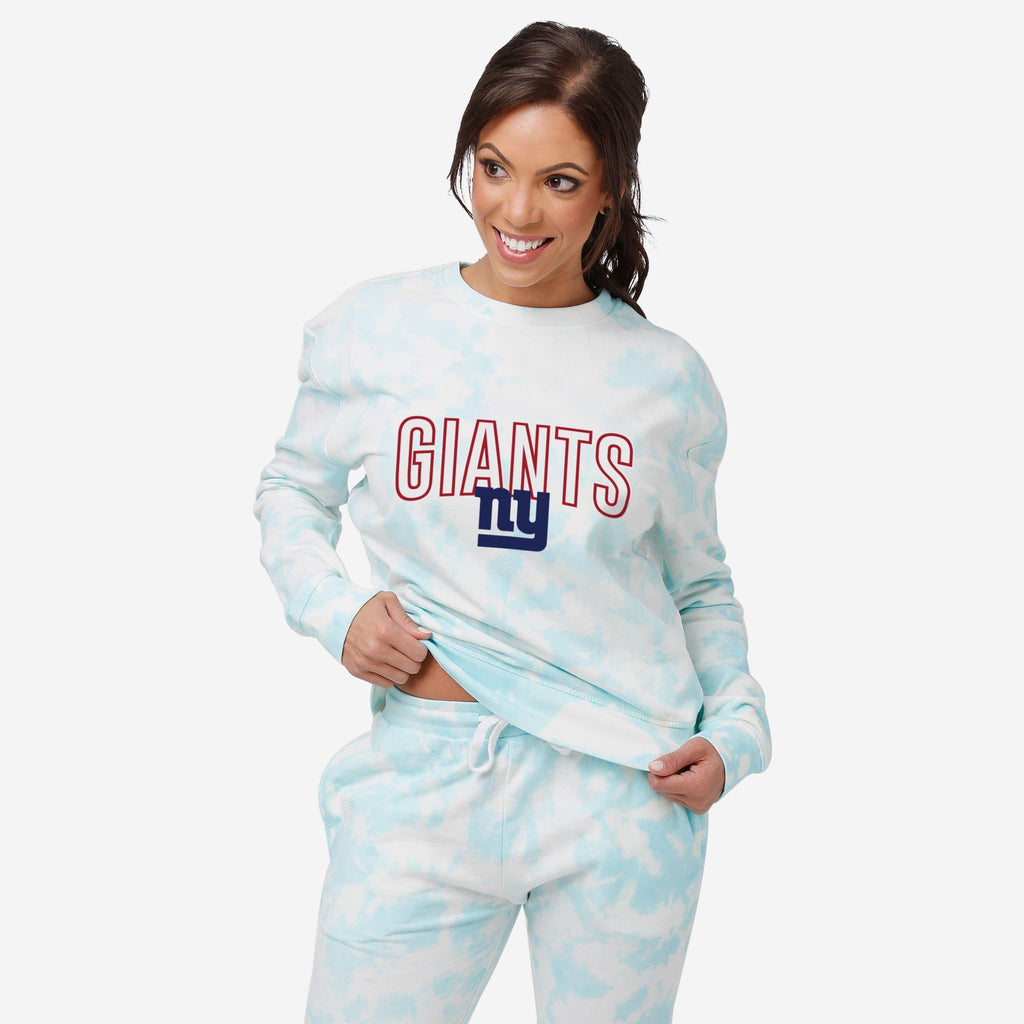 FOCO New York Giants Cloud Coverage Sweater Tie-Dye 2XL 2