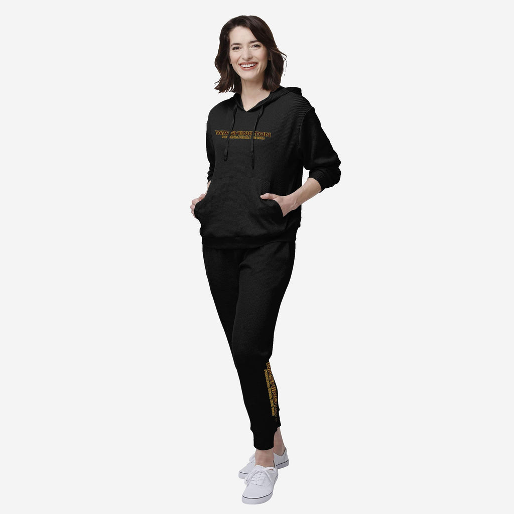 FOCO Washington Commanders Waffle Lounge Pullover - S - Damen 3