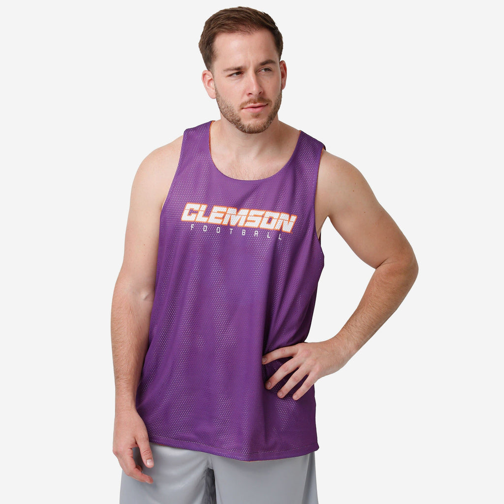 FOCO Clemson Tigers Reversible Sleeveless Top Floral XL Men 4