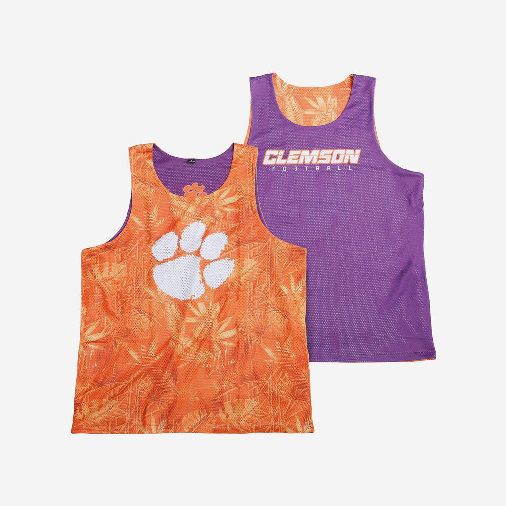 FOCO Clemson Tigers Reversible Sleeveless Top Floral XL Men 3