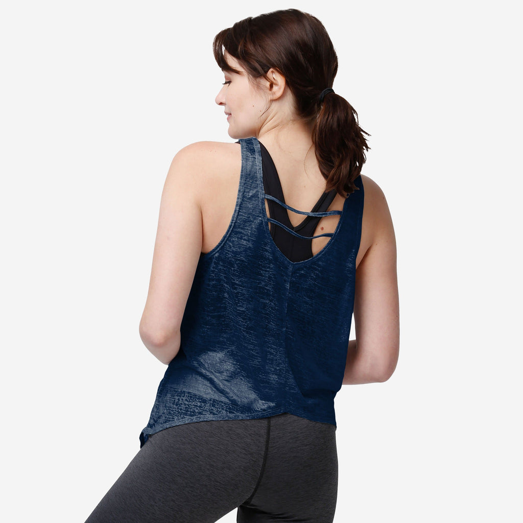FOCO Cleveland Guardians Original Burn Out Sleeveless Top S 3