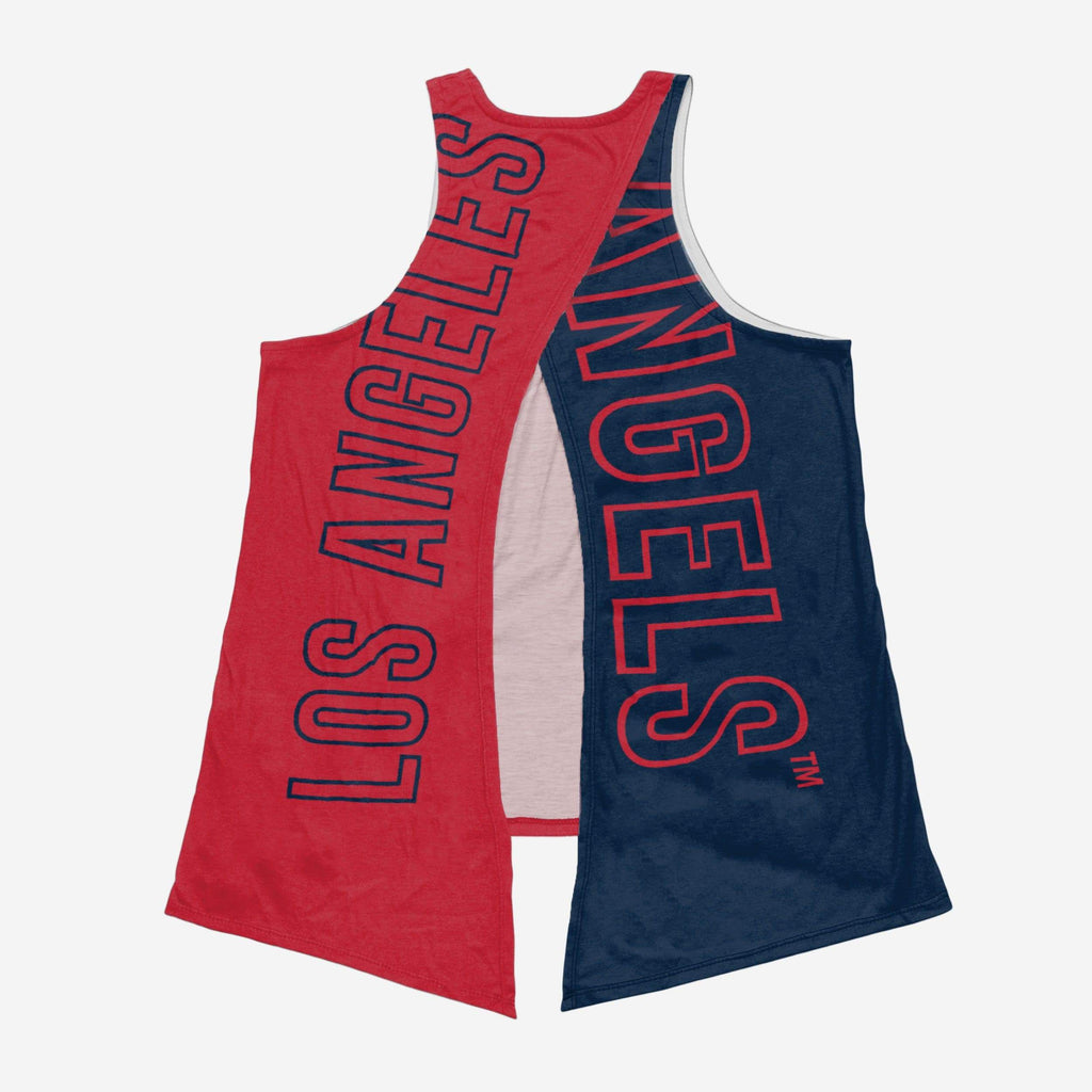 FOCO Tie-Breaker Sleeveless Top Red L 4