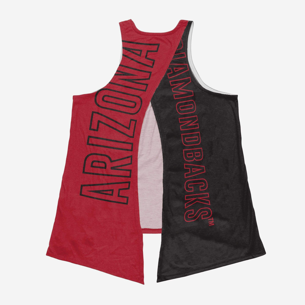 FOCO Tie-Breaker Sleeveless Top Women Red S 4