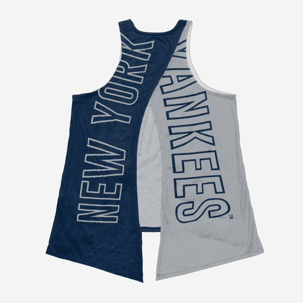FOCO Tie-Breaker Sleeveless Top Navy XL 4