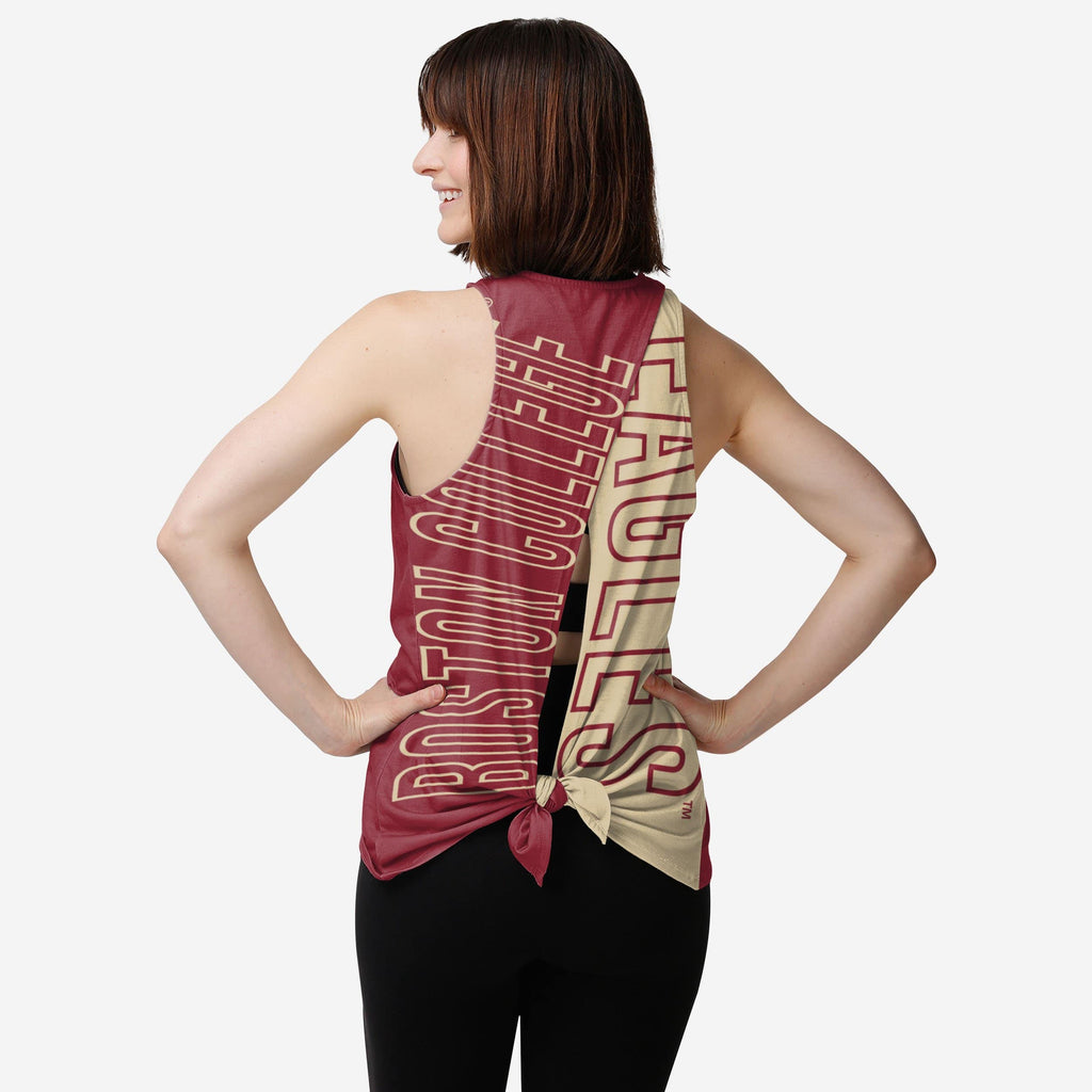 FOCO Tie-Breaker Sleeveless Top Women Large 2