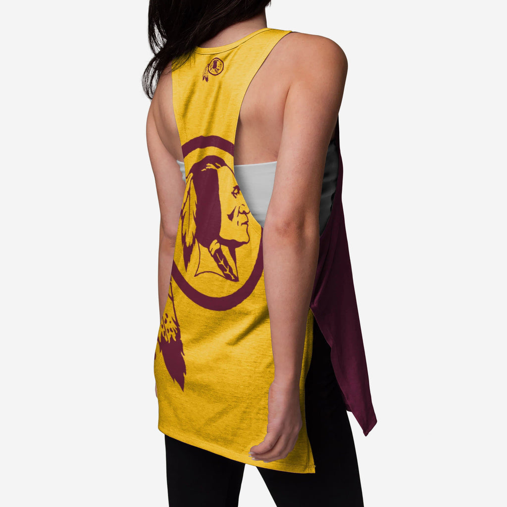 FOCO Washington Commanders Side-Tie Sleeveless Top S 3