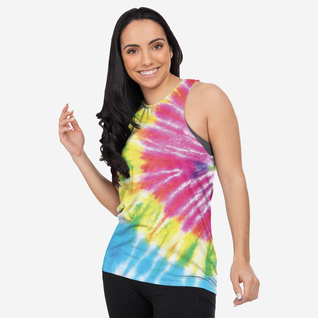 FOCO Tie-Dye Damen Tie-Breaker ärmelloses Top - M 3