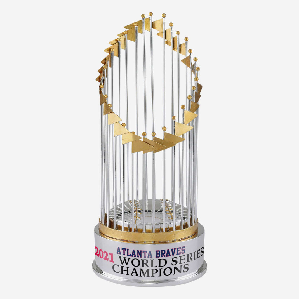 記念グッズ Replica World Series ChampionshipTrophy Atlanta Braves 2021 World Series Champions Replica Trophy FOCO