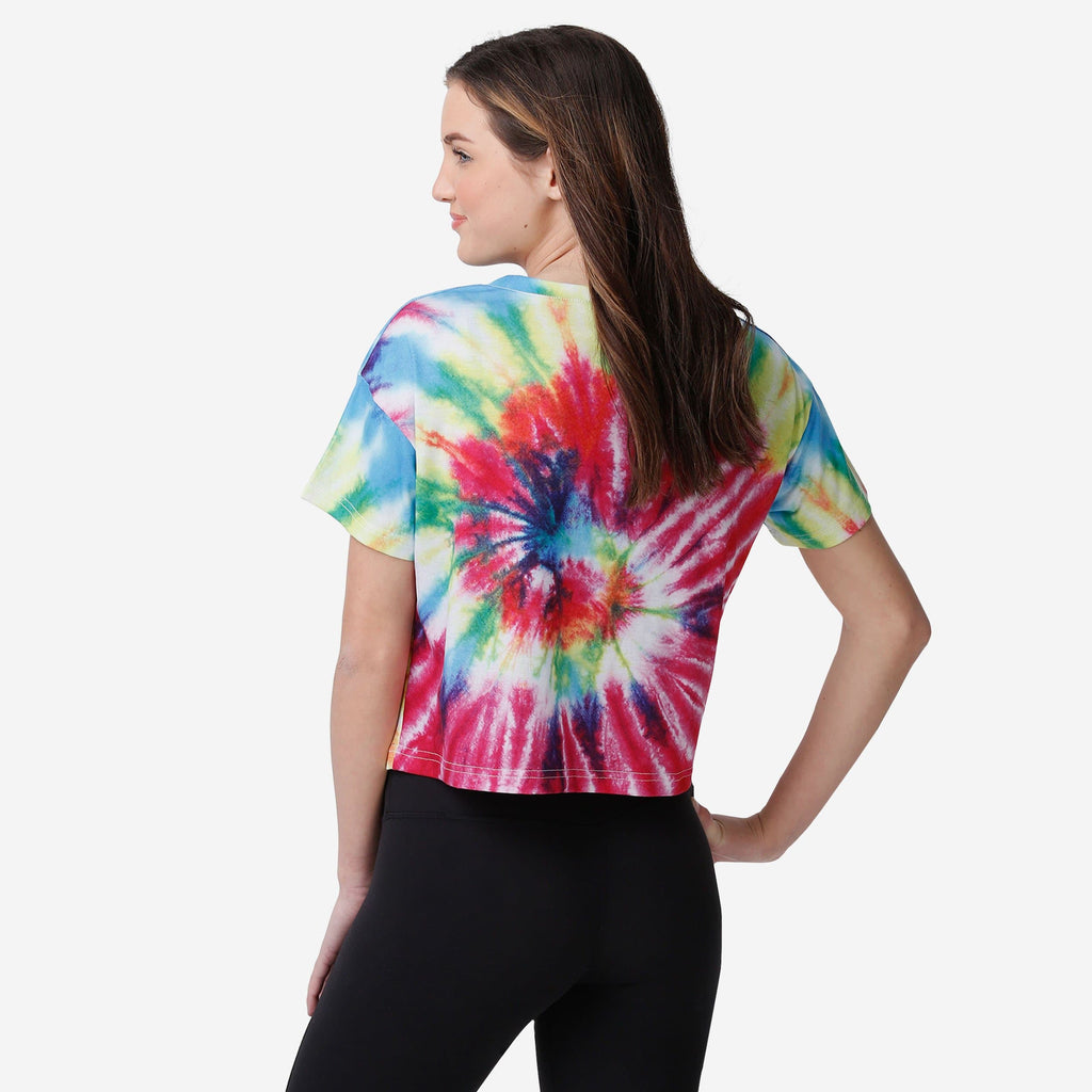 FOCO Seattle Seahawks Damen Pastell Tie-Dye Crop Top - L 3