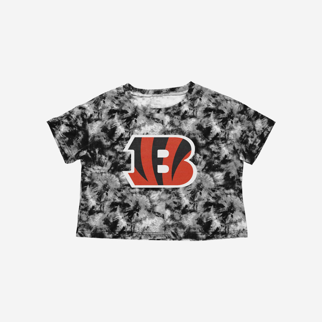 FOCO Cincinnati Bengals Tie-Dye Crop Top M 4