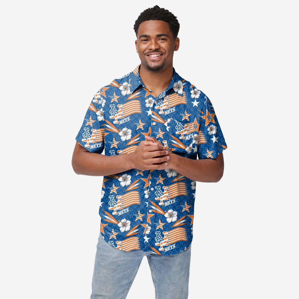 New York Mets Americana Button Up Shirt - Main Image