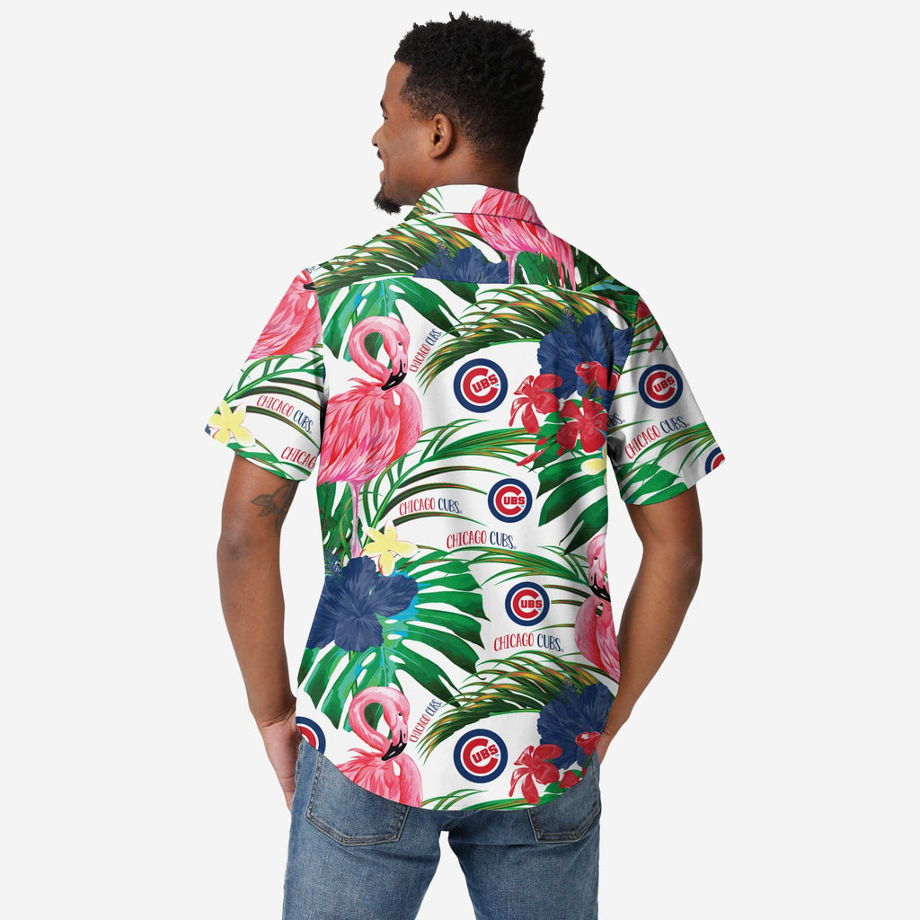 FOCO Chicago Cubs Flamingo Hemd - L - Herren 3