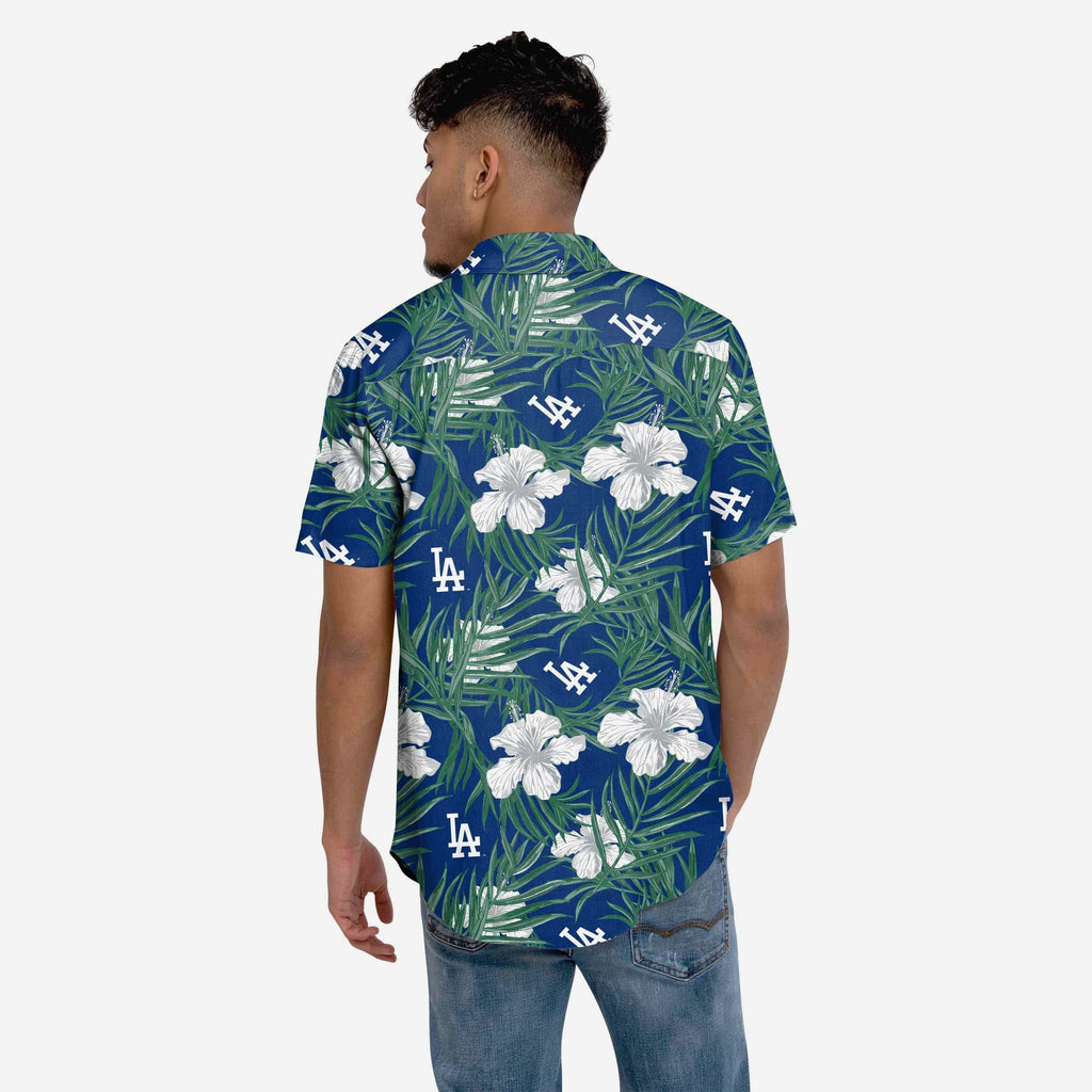 Lush Hibiscus Button Up Shirt