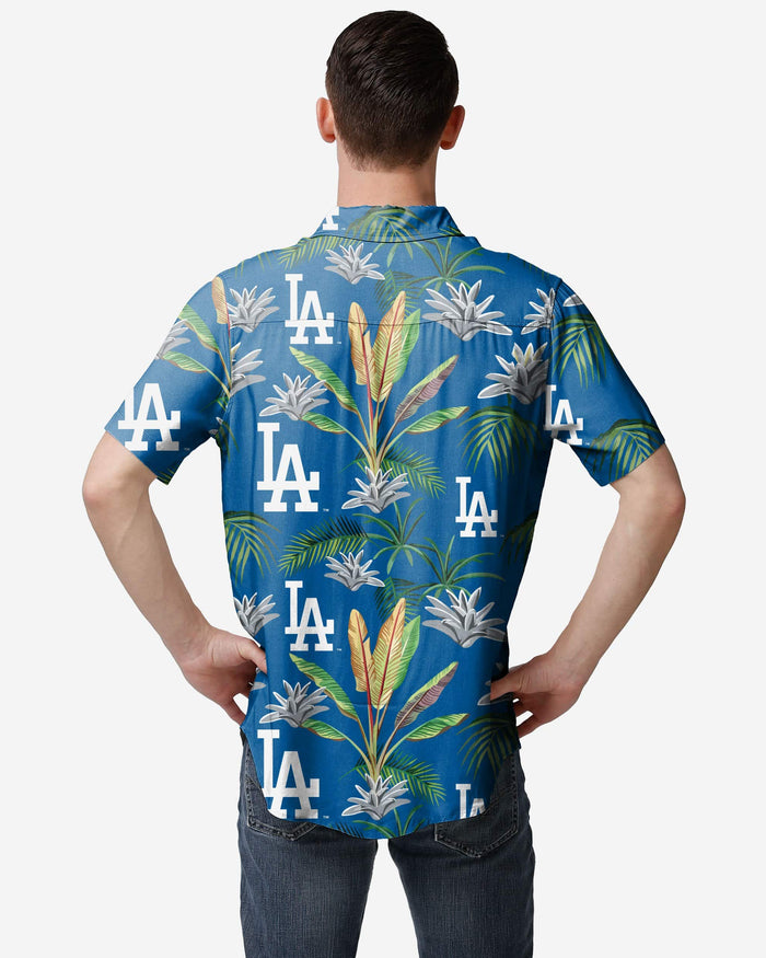 Los Angeles Dodgers Victory Vacay Button Up Shirt FOCO - FOCO.com