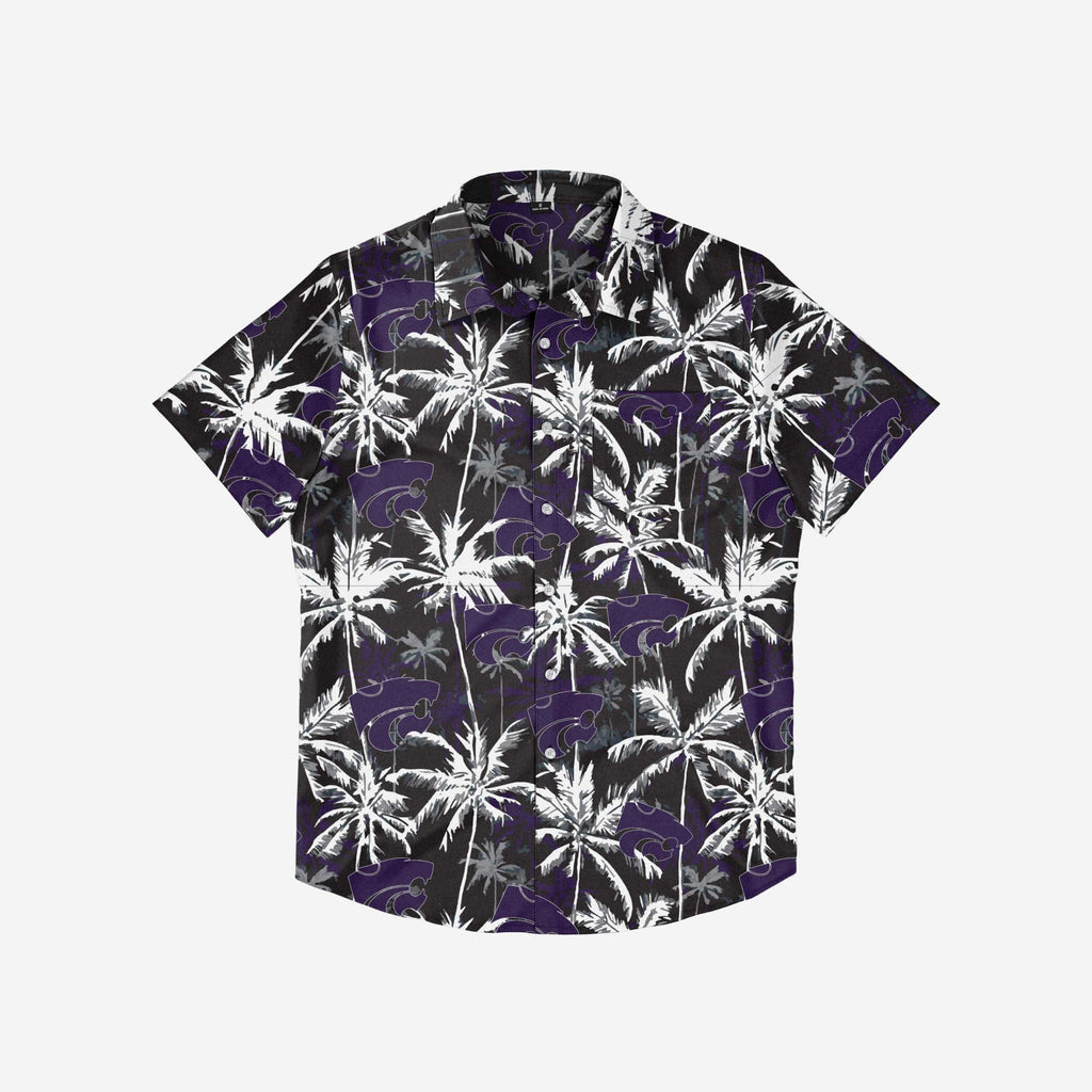 FOCO Kansas State Wildcats Button Up Shirt Black M 4