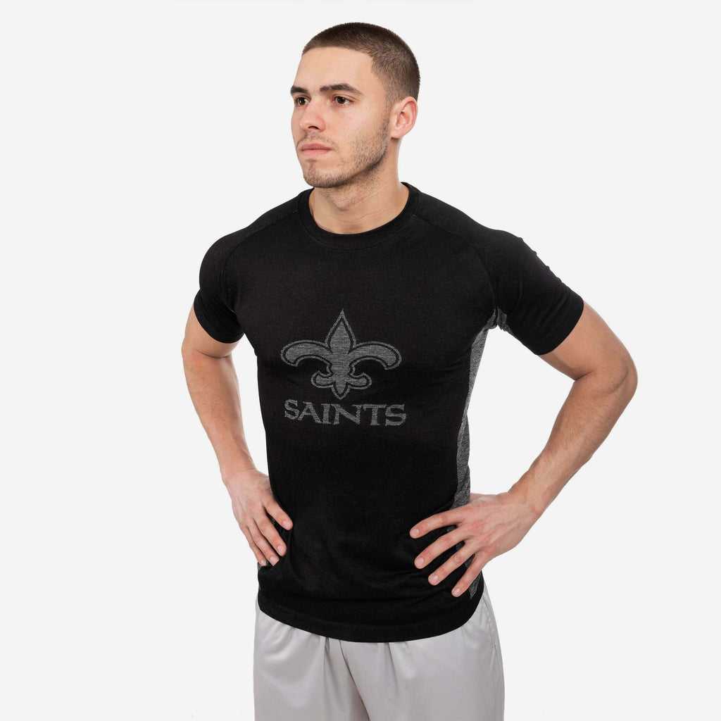 FOCO New Orleans Saints Performance Pride T-Shirt Black M 2