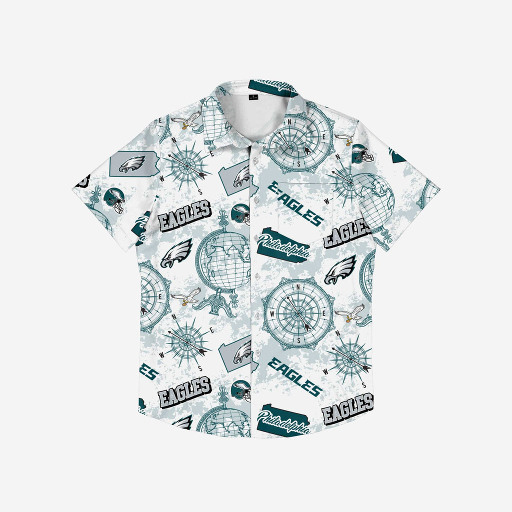 FOCO Mercader Button-Up Shirt Green M 4