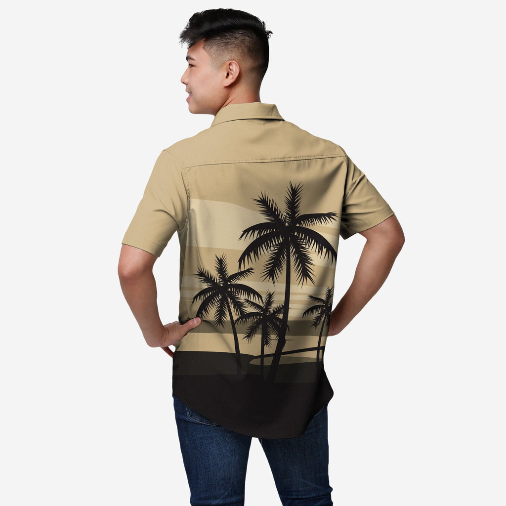 FOCO New Orleans Saints Tropical Sunset Button Up Shirt S Men 3