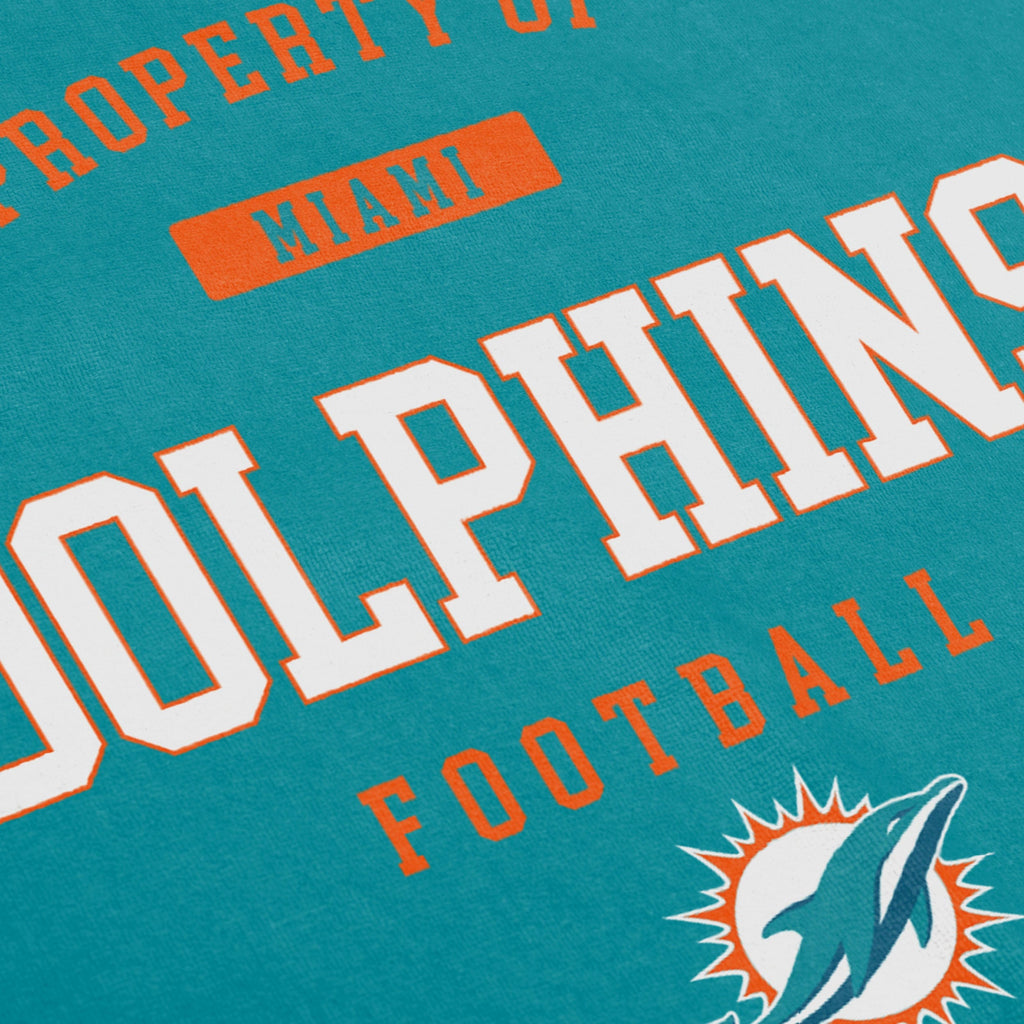 Serviette de plage FOCO Miami Dolphins Property Of 3