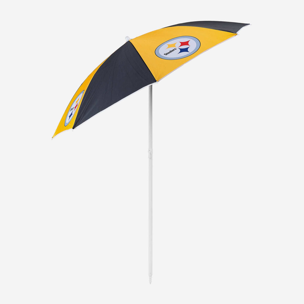 FOCO Pittsburgh Steelers Beach Umbrella 2
