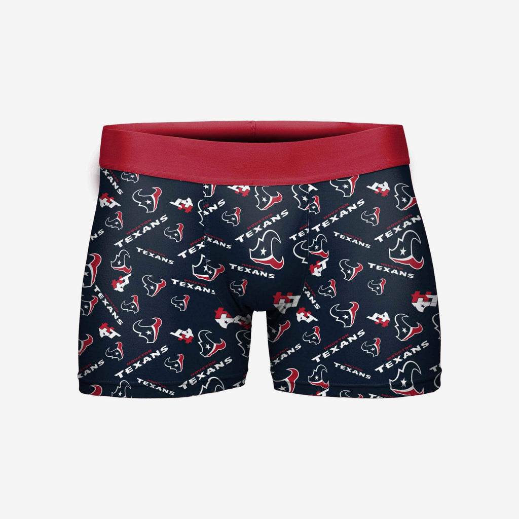 FOCO Houston Texans Repeat Logo Boxer XL 2
