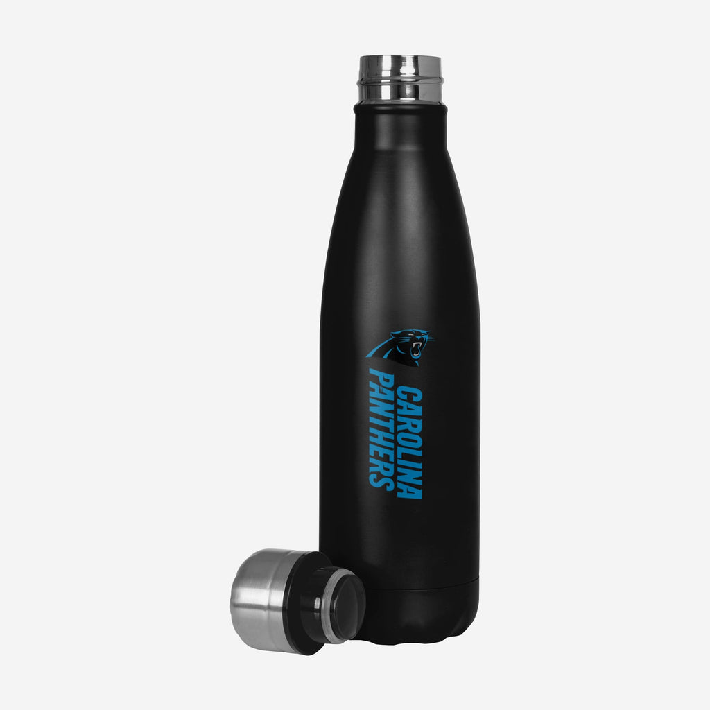 Carolina Panthers Wordmark Chill Water Bottle FOCO