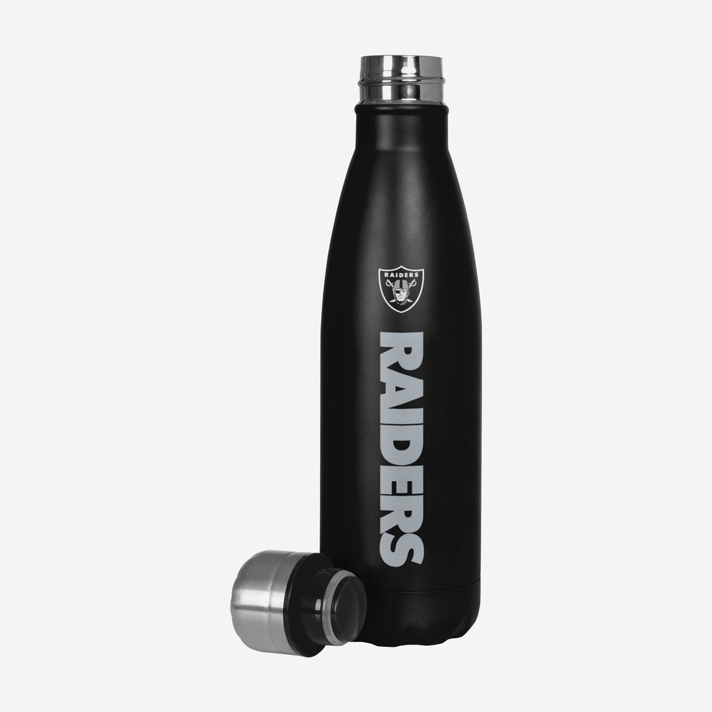 FOCO Las Vegas Raiders Wordmark Chill Water Bottle 3