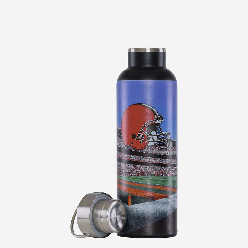 FOCO Cleveland Browns Home Field Hydration 25 oz Bottle 4
