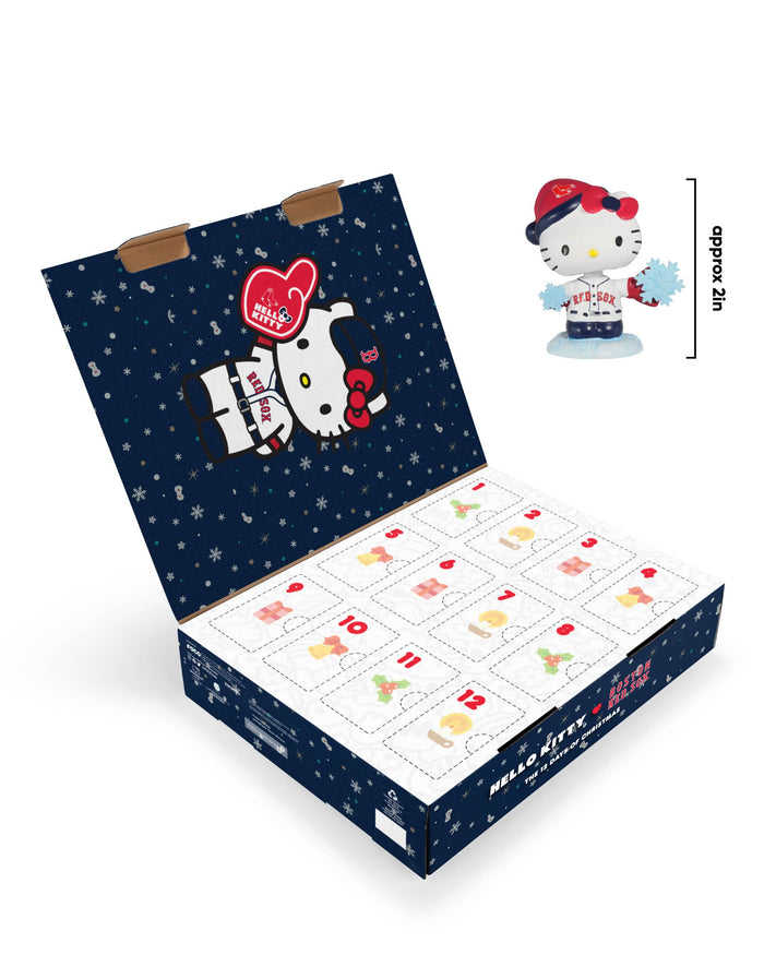 Boston Red Sox Hello Kitty® Bobblehead Advent Calendar FOCO - FOCO.com