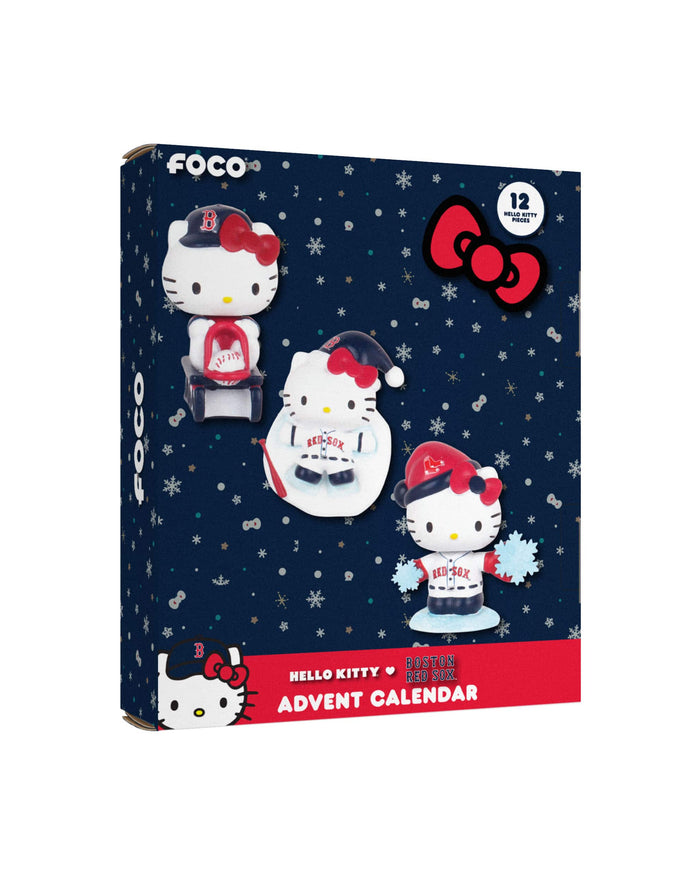 Boston Red Sox Hello Kitty® Bobblehead Advent Calendar FOCO - FOCO.com