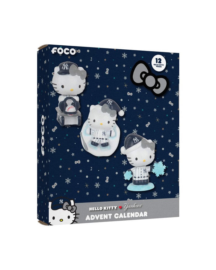 New York Yankees Hello Kitty® Bobblehead Advent Calendar FOCO - FOCO.com
