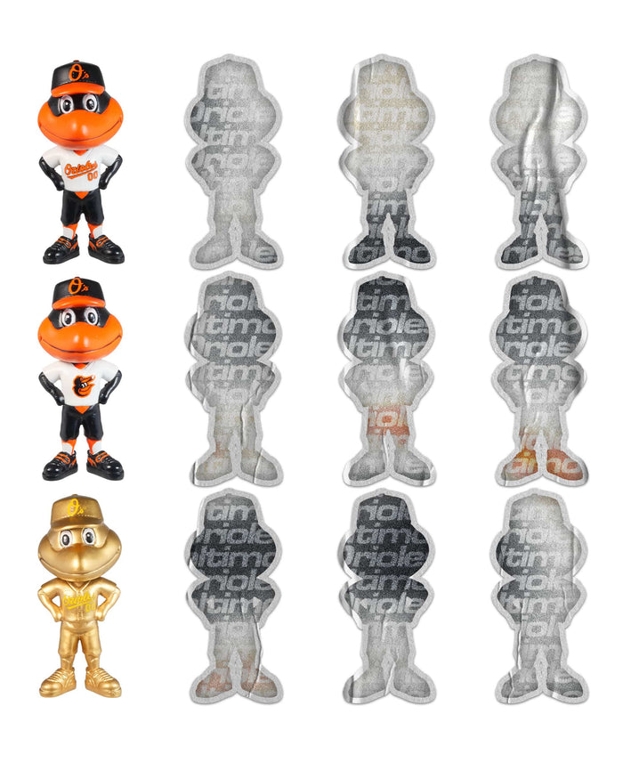 Baltimore Orioles Mascot Bobblehead Advent Calendar FOCO - FOCO.com