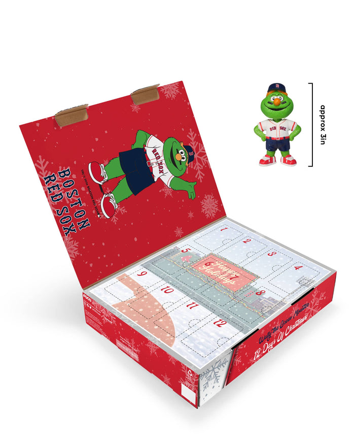 Boston Red Sox Mascot Bobblehead Advent Calendar FOCO - FOCO.com