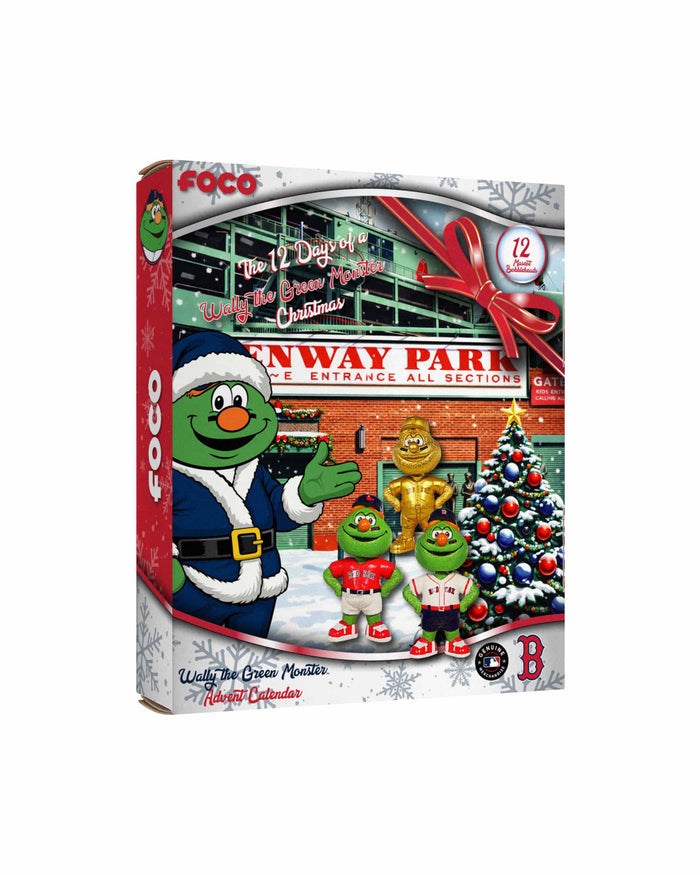 Boston Red Sox Mascot Bobblehead Advent Calendar FOCO - FOCO.com