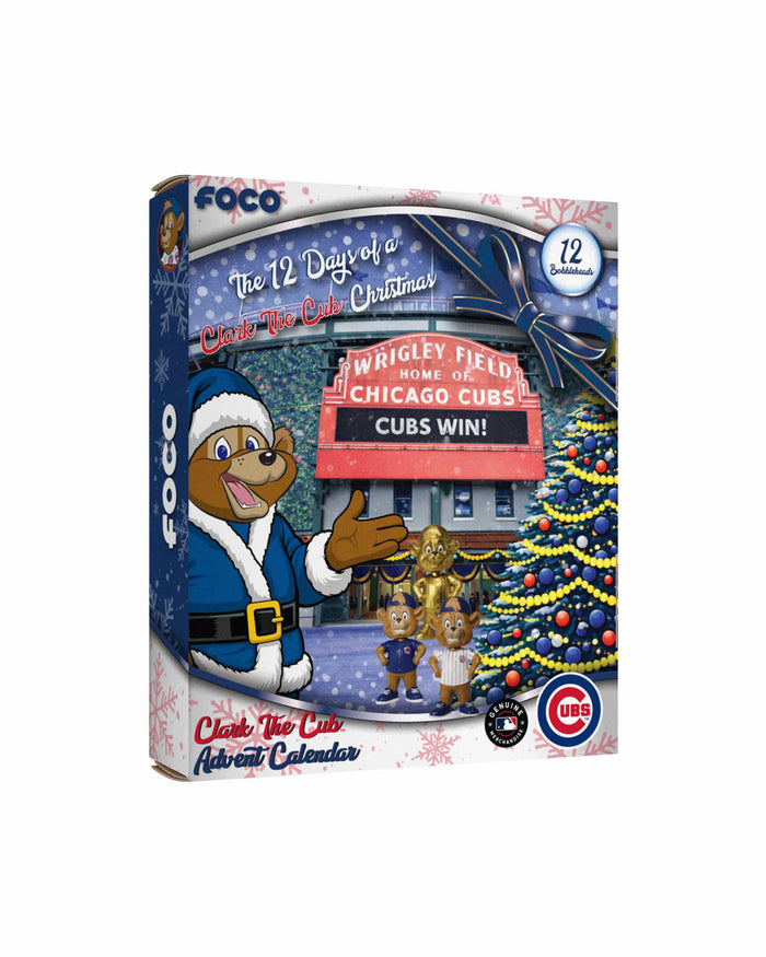 Chicago Cubs Mascot Bobblehead Advent Calendar FOCO - FOCO.com