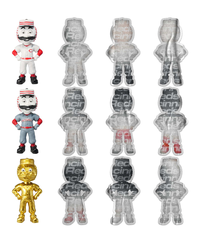 Cincinnati Reds Mascot Bobblehead Advent Calendar FOCO - FOCO.com
