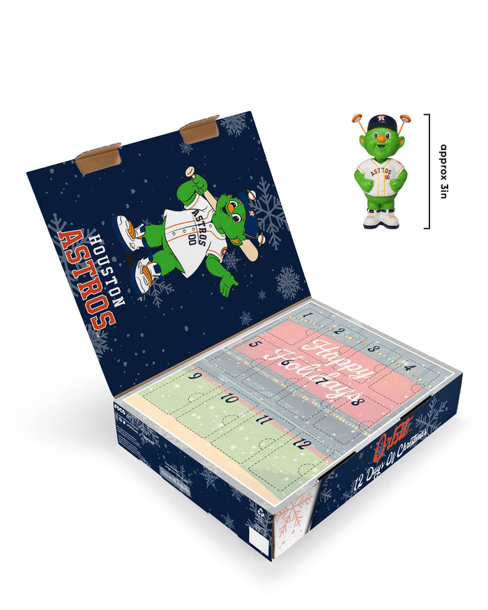 Houston Astros Mascot Bobblehead Advent Calendar FOCO - FOCO.com