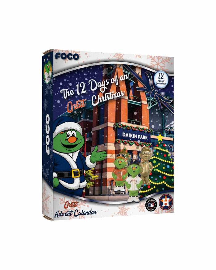 Houston Astros Mascot Bobblehead Advent Calendar FOCO - FOCO.com